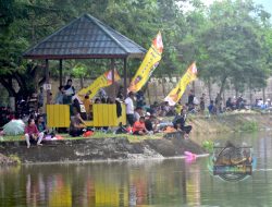 Meriahkan HUT RI, Relawan Paulus Waterpauw Gelar Lomba Mancing
