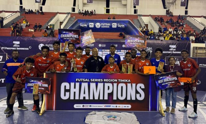 
					Freeport Indonesia Futsal Series 2024 Berlangsung Sukses