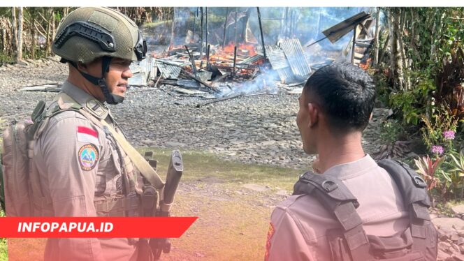 
					Rumah Kosong di Puncak Jaya Dibakar, Aparat Lakukan Penyelidikan