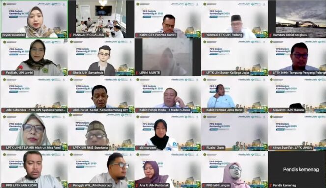 
					Dibuka Hari ini, 70.113 Guru Binaan Kemenag Ikuti PPG Daljab Angkatan I