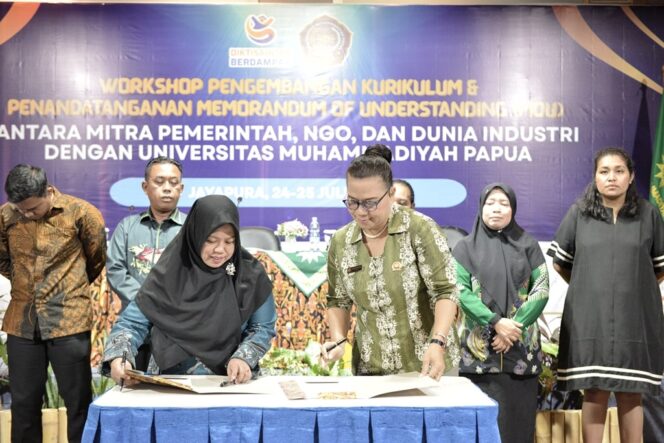 
					Jadi Salah Satu Mitra Strategis, KPID Papua  MoU Dengan Universitas Muhammadiyah