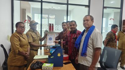 IKKT Resmi Daftar ke Kesbangpol Provinsi Papua