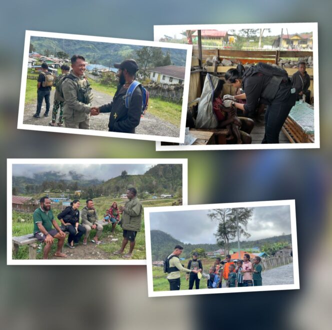 
					Melalui Pemeriksaan Kesehatan dan Momen Humanis, Personel Ops Damai Cartenz Tumbuhkan Kepercayaan Rasa Aman di Wilayah Sinak