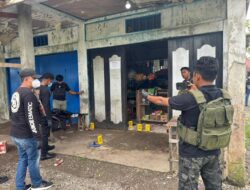 Satgas Ops Damai Cartenz dan Polres Yahukimo Olah TKP Kasus Penganiayaan Berat Dua Warga Sipil