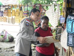 Ops Damai Cartenz Dorong Perekonomian UMKM Papua Melalui Aksi Nyata di Timika