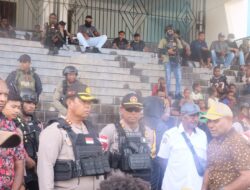 Operasi Damai Cartenz Hadir Jaga Kedamaian di Tengah Aksi Unjuk Rasa Yahukimo