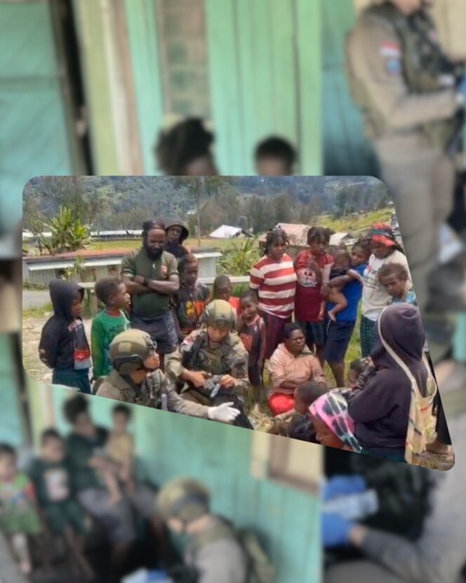 
					Pelayanan Kesehatan dan Patroli Dialogis Operasi Damai Cartenz 2026 Digelar di Distrik Sinak