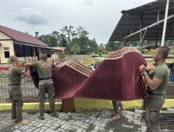 Satgas Damai Cartenz 2026 Perkuat Toleransi dengan Pembersihan Masjid An-Nur Mile 32