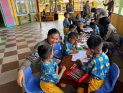 Bangun Kedamaian Sejak Dini, Operasi Damai Cartenz 2026 Dampingi Anak-Anak di Mimika