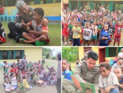 Menumbuhkan Harapan Sejak Dini, Ops Damai Cartenz 2026 Dampingi Anak-Anak Koya Tengah Belajar dan Bermimpi