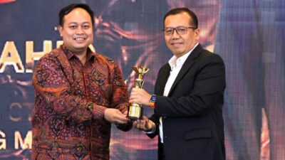 Kementerian ATR/BPN Terima Penghargaan dari INDOPOSCO atas Diseminasi Strategi Komunikasi yang Paling Masif