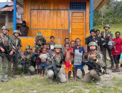 Patroli Dialogis Ops Damai Cartenz 2026 Perkuat Kepercayaan Warga Kampung Yunabol