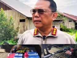 Kontak Tembak di Nabire, Aparat Kuasai Markas DPO KKB dan Amankan 561 Butir Amunisi