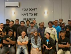 Perkuat Sinergi Informasi, Satgas Damai Cartenz Jalin Silaturahmi dengan Wartawan di Timika