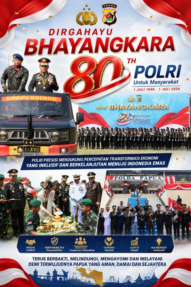 
					80 Tahun Polri Mengabdi Untuk Rakyat