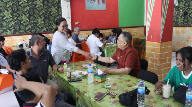 
					Hari Bhayangkara ke-80, Satgas Ops Damai Cartenz Perkuat Sinergi dengan Insan Pers di Jayapura