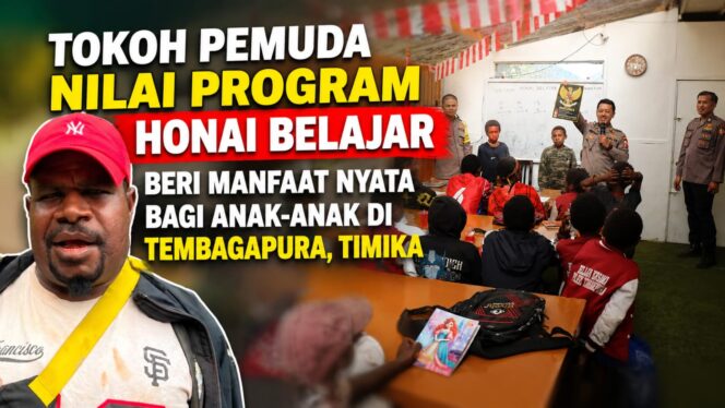 
					Tokoh Pemuda Nilai Program Honai Belajar Beri Manfaat Nyata bagi Anak-anak di Tembagapura, Timika