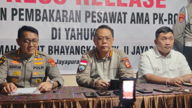 
					Penembakan Pilot AS dan Pembakaran Pesawat AMA Diduga Dilakukan Oleh KKB Pimpinan Hembalingga