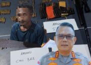 DPO YYS Dibekuk , Satgas Damai Cartenz Bongkar Jaringan Senjata dan Amunisi