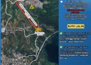 Satlantas Polresta Jayapura Kota Siapkan Rekayasa Lalu Lintas di Skyland, Penutupan Jalan Berlangsung 6 Hari