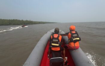 Tiga Hari Pencarian, 5 Korban Tenggelamnya Perahu Ketinting Belum Juga Ditemukan