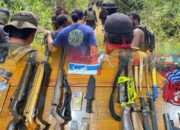 Kembangkan Penangkapan  YN, Satgas Kepolisian ODC Amankan Sejumlah Barang Bukti di Keerom