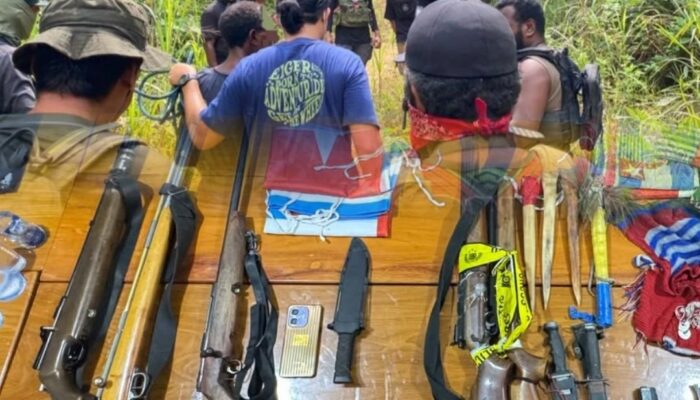 Kembangkan Penangkapan  YN, Satgas Kepolisian ODC Amankan Sejumlah Barang Bukti di Keerom