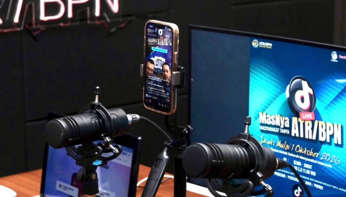 MasNya ATR/BPN Diluncurkan, Masyarakat Bisa Tanya Soal Layanan Pertanahan Lewat Live TikTok